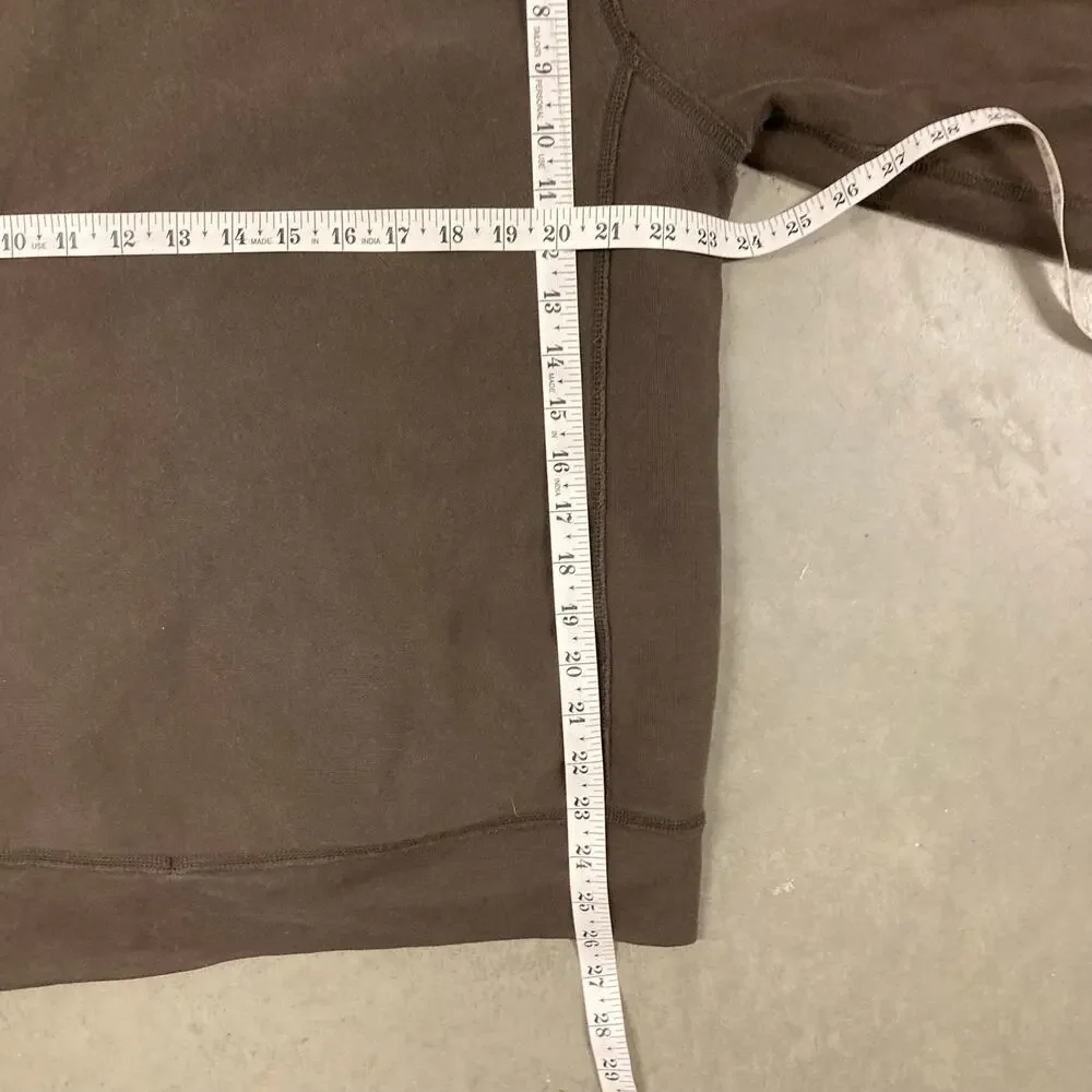 vintage y2k fur lined J.Crew heavyweight hoodie